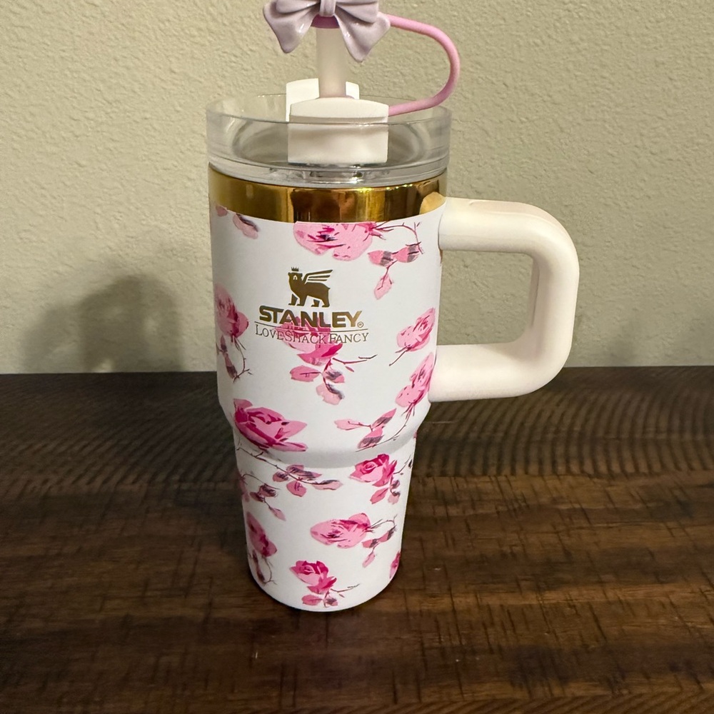 COPY - Stanley 14oz Floral Tumbler with Handle duplicated